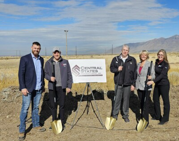 Central States Manufacturing Expands Operations with Groundbreaking of New Plant in Tooele, UT